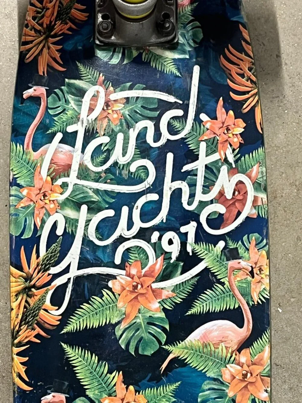 Landyachtz Mini Dinghy Floral Cruiser Longboard